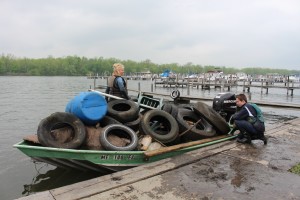 Chaut Lake Outlet Cleanup 2015 Photo